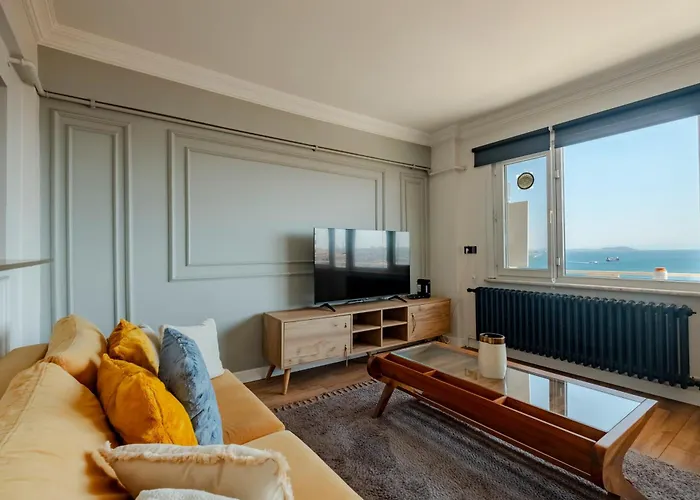 Sea View Two-bedroom In Managed Apartmán Istanbulská provincie